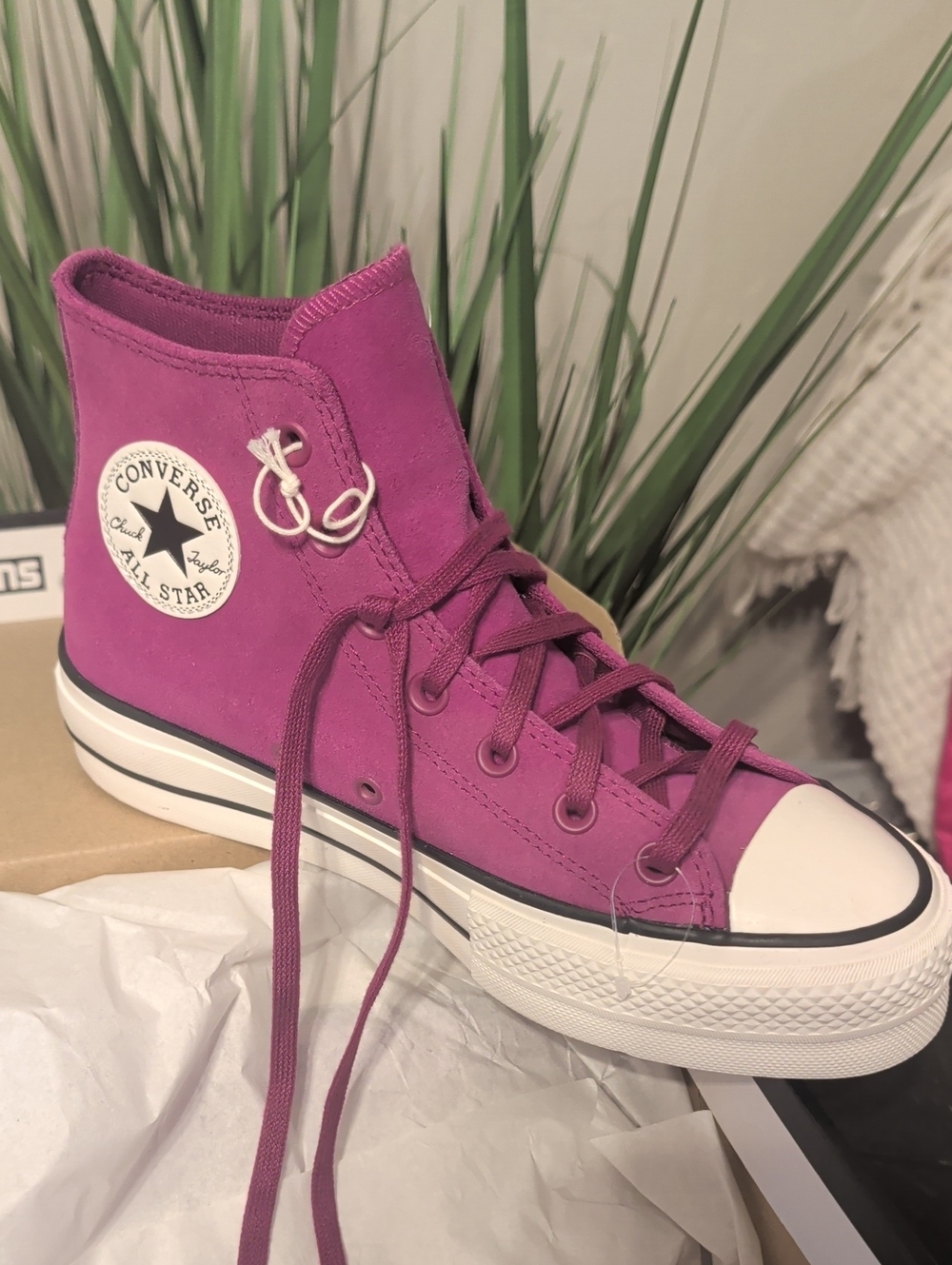 Converse.    New In Box.   Size 8 - Picture 2 of 3